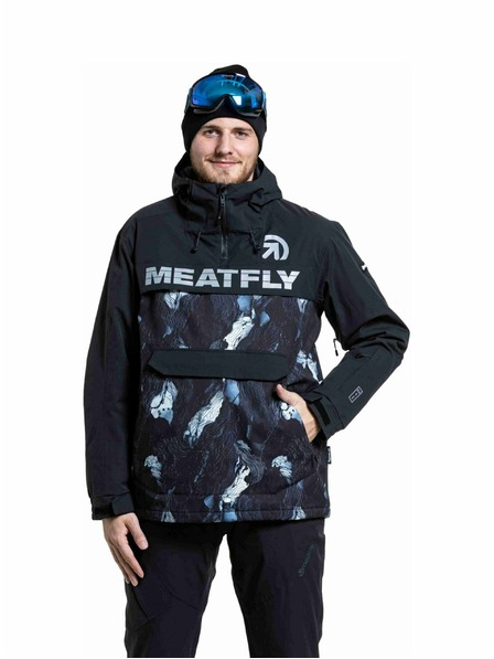 Meatfly Meatfly moška SNB & SKI jakna Zenith Deep Lake / Black