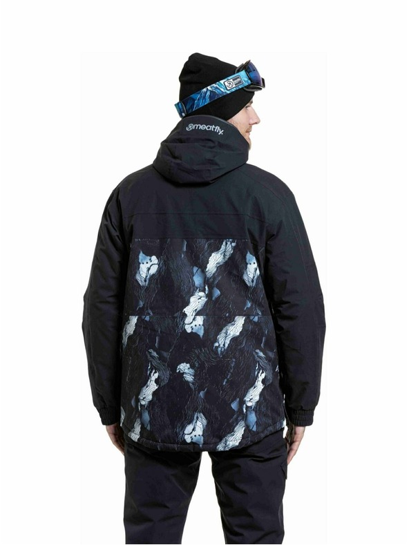 Meatfly Meatfly moška SNB & SKI jakna Zenith Deep Lake / Black