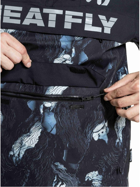 Meatfly Meatfly moška SNB & SKI jakna Zenith Deep Lake / Black