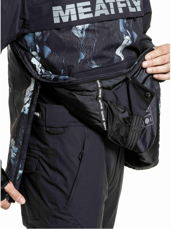 Meatfly Meatfly moška SNB & SKI jakna Zenith Deep Lake / Black