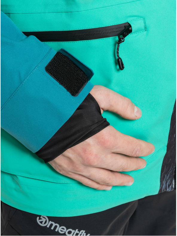 Meatfly Meatfly moška SNB & SKI jakna Manifold Deep Lake