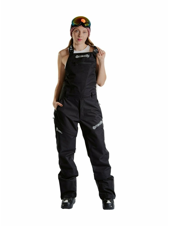 Meatfly Meatfly unisex SNB & SKI hlače s trakovi Kenny Black