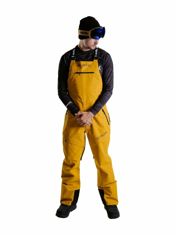 Meatfly Meatfly unisex SNB & SKI hlače s trakovi Kenny Chai Tea Latte