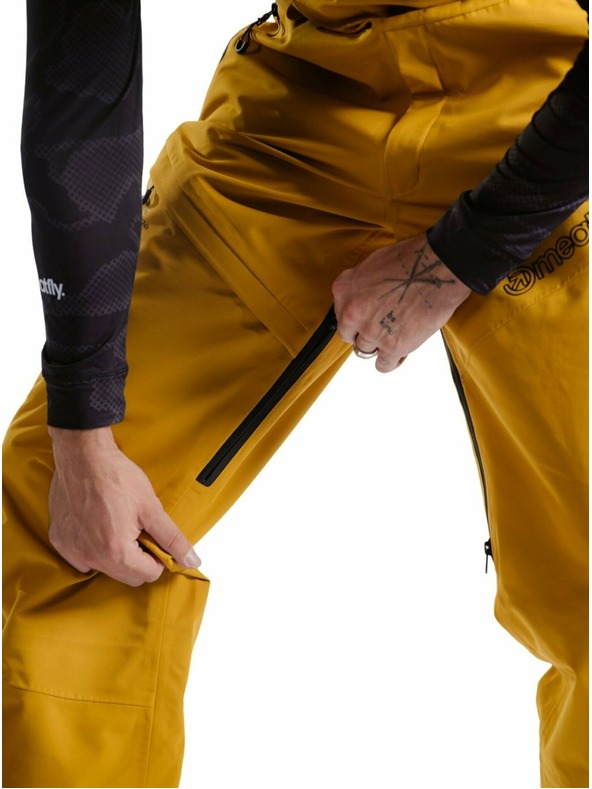 Meatfly Meatfly unisex SNB & SKI hlače s trakovi Kenny Chai Tea Latte