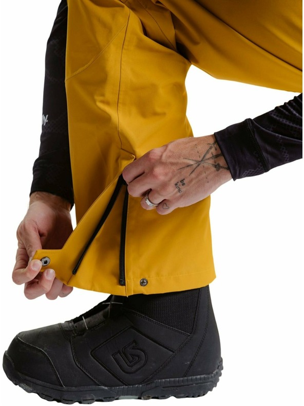 Meatfly Meatfly unisex SNB & SKI hlače s trakovi Kenny Chai Tea Latte