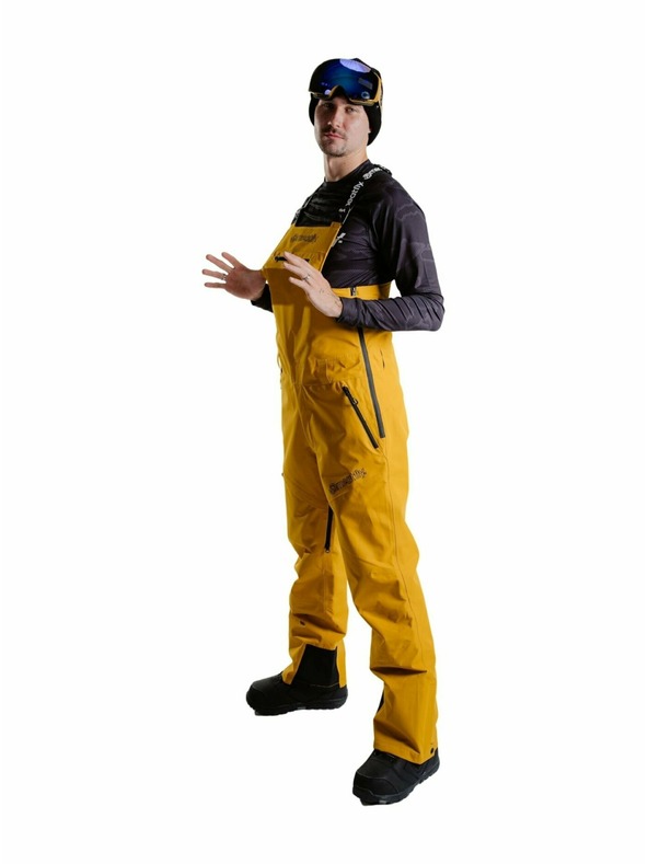 Meatfly Meatfly unisex SNB & SKI hlače s trakovi Kenny Chai Tea Latte