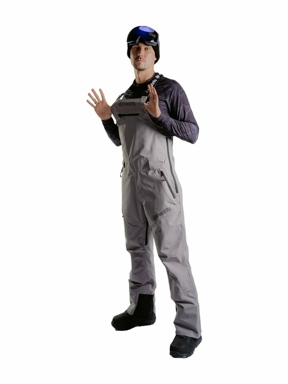 Meatfly Meatfly unisex SNB & SKI hlače s trakovi Kenny Kambaba