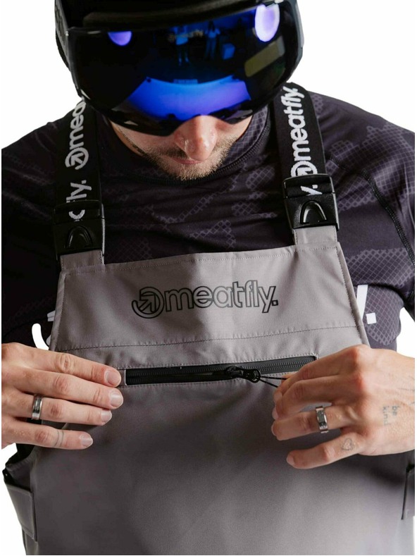 Meatfly Meatfly unisex SNB & SKI hlače s trakovi Kenny Kambaba