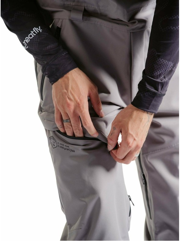 Meatfly Meatfly unisex SNB & SKI hlače s trakovi Kenny Kambaba