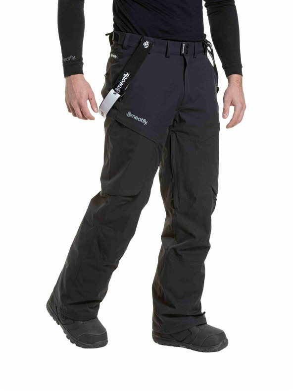Meatfly Meatfly moške SNB & SKI hlače Bold Black