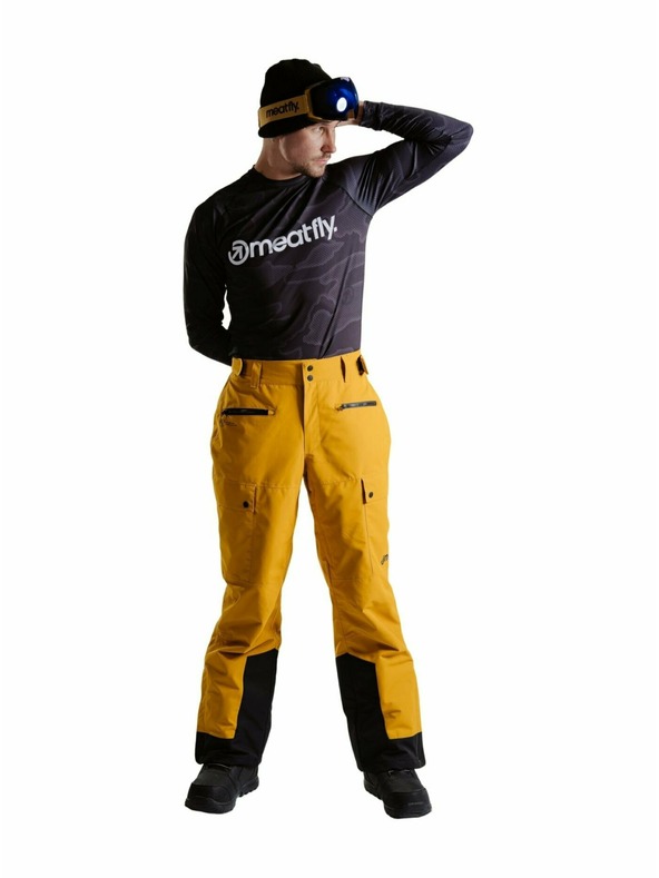 Meatfly Meatfly unisex SNB & SKI hlače Andry Chai Tea Latte