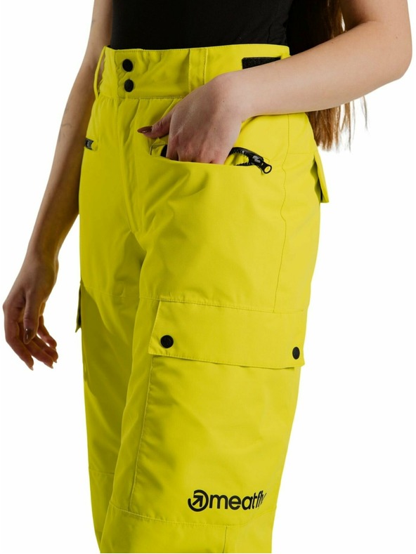 Meatfly Meatfly unisex SNB & SKI hlače Andry Lime