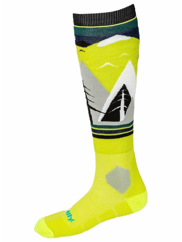 Meatfly Meatfly sNB & SKI nogavice Leeway Green Mountains