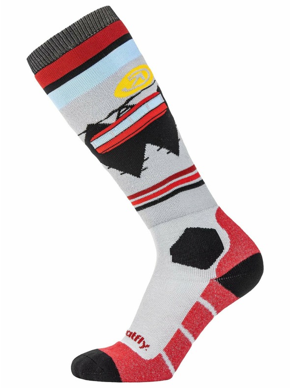 Meatfly Meatfly sNB & SKI nogavice Leeway Dark Red