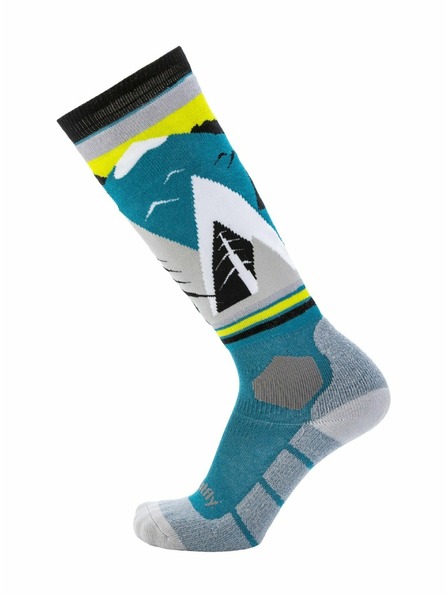 Meatfly Meatfly sNB & SKI nogavice Leeway Hb Blue Mountains