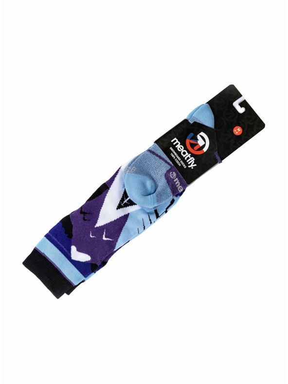 Meatfly Meatfly sNB & SKI nogavice Leeway Purple Mountains