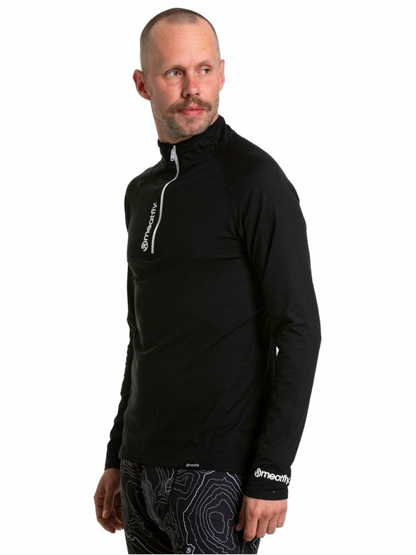 Meatfly Meatfly moško termo majico Ethan Black