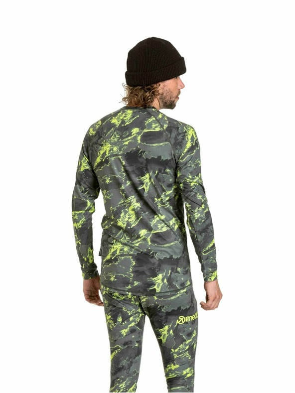 Meatfly Meatfly moško termo majico Avery Lime Mossy