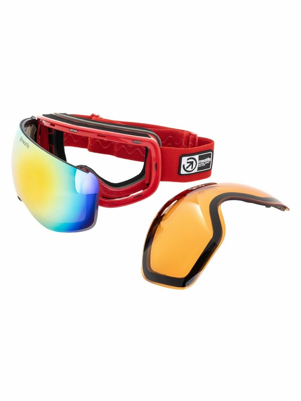 Meatfly Meatfly sNB & SKI očala Ekko XL Ferrari Red