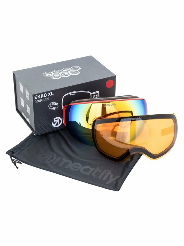 Meatfly Meatfly sNB & SKI očala Ekko XL Ferrari Red