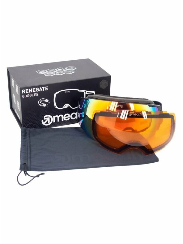 Meatfly Meatfly sNB & SKI očala Renegate Morph Black