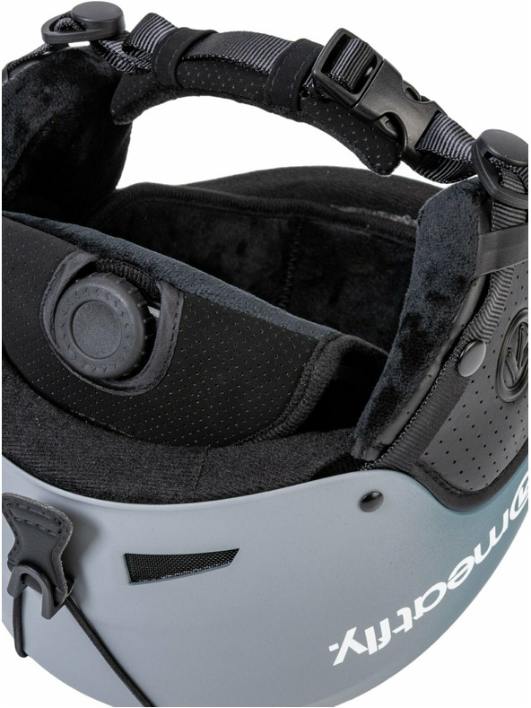 Meatfly Meatfly sNB & SKI čelada Maul Silver Gray