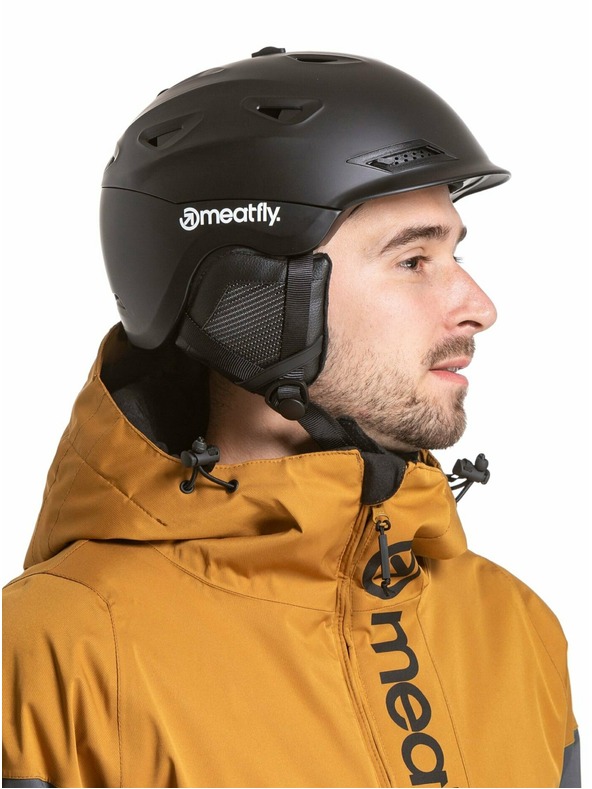 Meatfly Meatfly sNB & SKI čelada Zenor Black