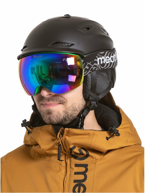 Meatfly Meatfly sNB & SKI čelada Zenor Black