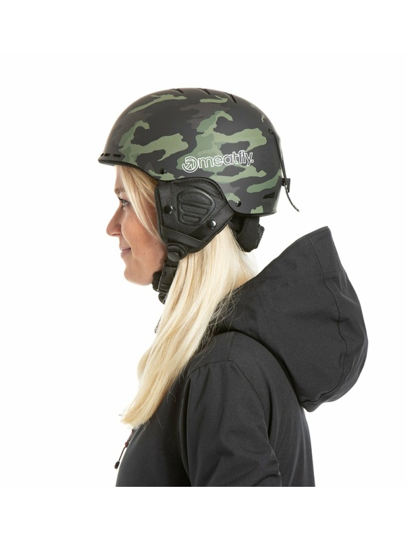 Meatfly Meatfly sNB & SKI čelada Maul Rampage Camo