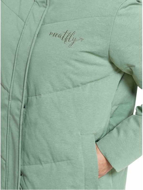 Meatfly Meatfly ženski zimska jakna Chloe Green Tea