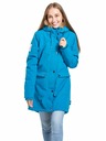 Meatfly Meatfly ženski parka Amber Teal Blue