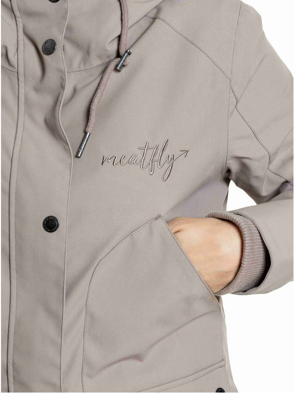 Meatfly Meatfly ženski parka Amber Stucco