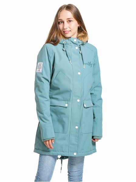 Meatfly Meatfly ženski parka Amber Dusty Mint
