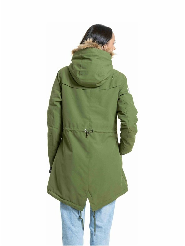 Meatfly Meatfly ženski parka Amber Olive Branch