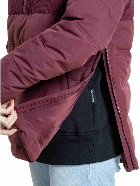 Meatfly Meatfly ženska zimska jakna Winnie Pomegranate