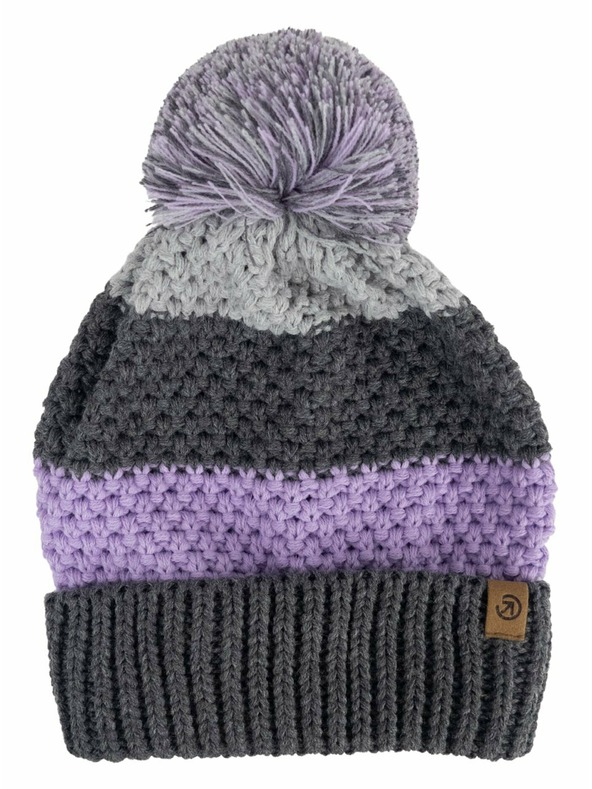 Meatfly Meatfly zimska kapa Ofeila Purple Stripe