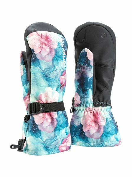 Meatfly Meatfly ženski rokavički Manson Pink Flowers