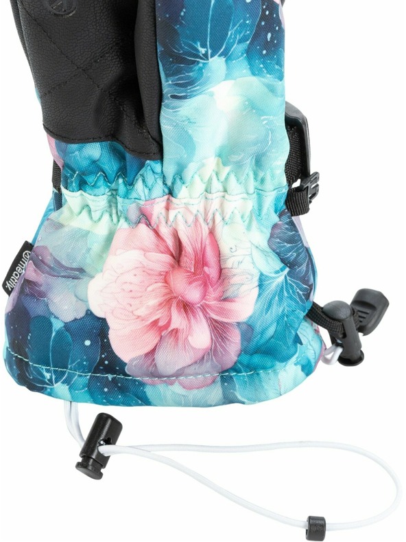 Meatfly Meatfly ženski rokavički Gazie Pink Flowers