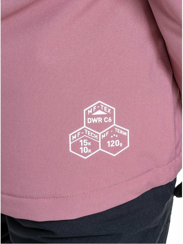 Meatfly Meatfly ženski SNB & SKI jakna Terra Dusty Rose