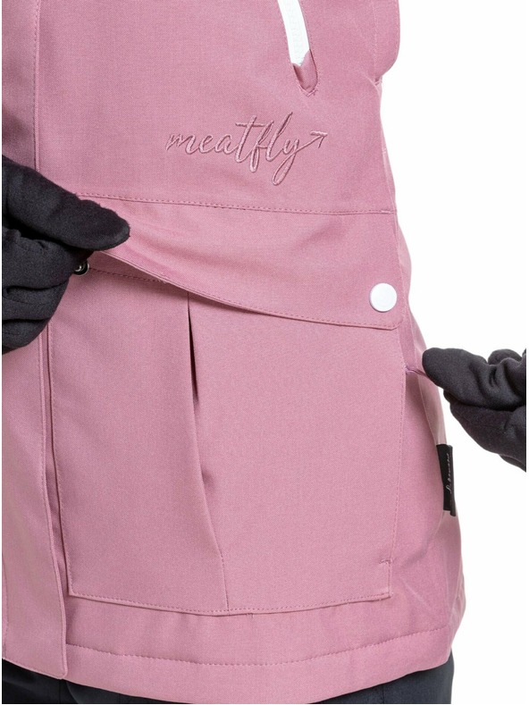Meatfly Meatfly ženski SNB & SKI jakna Terra Dusty Rose