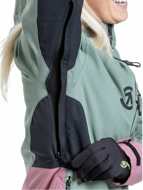 Meatfly Meatfly ženski SNB & SKI jakna Gaia Sea Spray