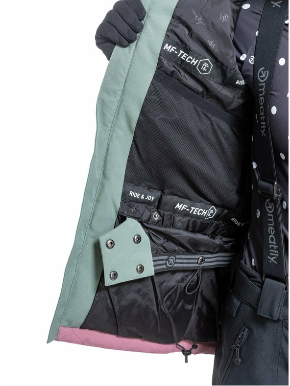 Meatfly Meatfly ženski SNB & SKI jakna Gaia Sea Spray