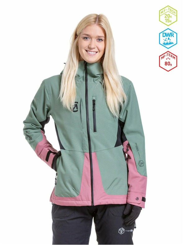 Meatfly Meatfly ženski SNB & SKI jakna Gaia Sea Spray