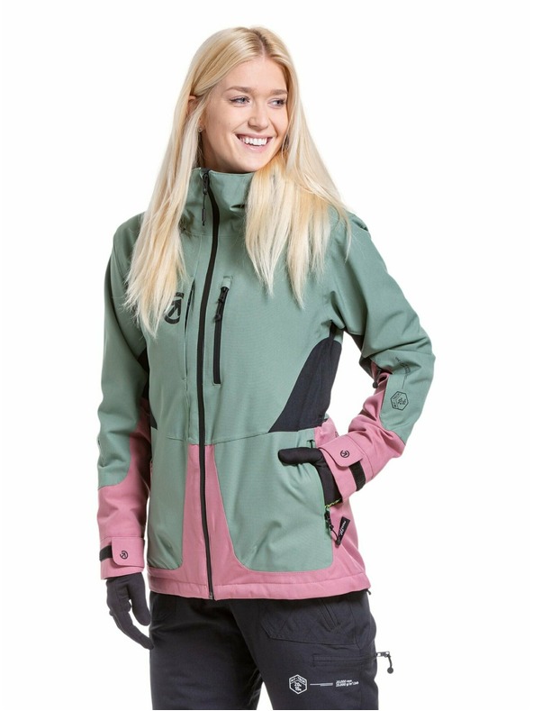 Meatfly Meatfly ženski SNB & SKI jakna Gaia Sea Spray