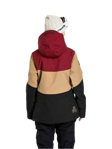 Meatfly Meatfly ženski SNB & SKI jakna Kirsten Beet Red / Black