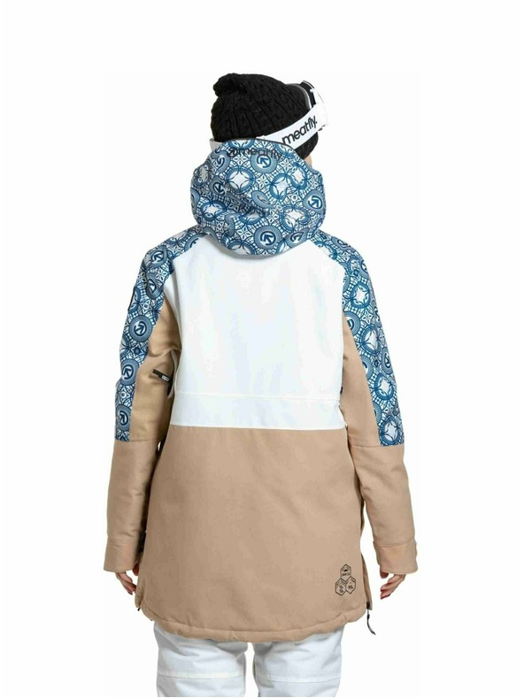 Meatfly Meatfly ženski SNB & SKI jakna Aiko Mosaic / Latte