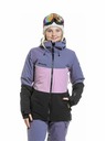 Meatfly Meatfly ženski SNB & SKI jakna Kirsten Black / Purple Light