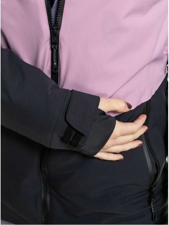 Meatfly Meatfly ženski SNB & SKI jakna Kirsten Black / Purple Light