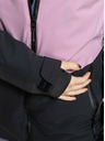 Meatfly Meatfly ženski SNB & SKI jakna Kirsten Black / Purple Light