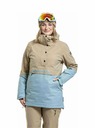 Meatfly Meatfly ženski SNB & SKI jakna Aiko Cloud / Safari